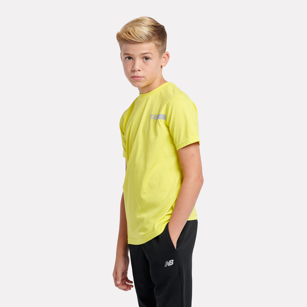 New Balance - B NB Reflective Flying NB Tee - firefly