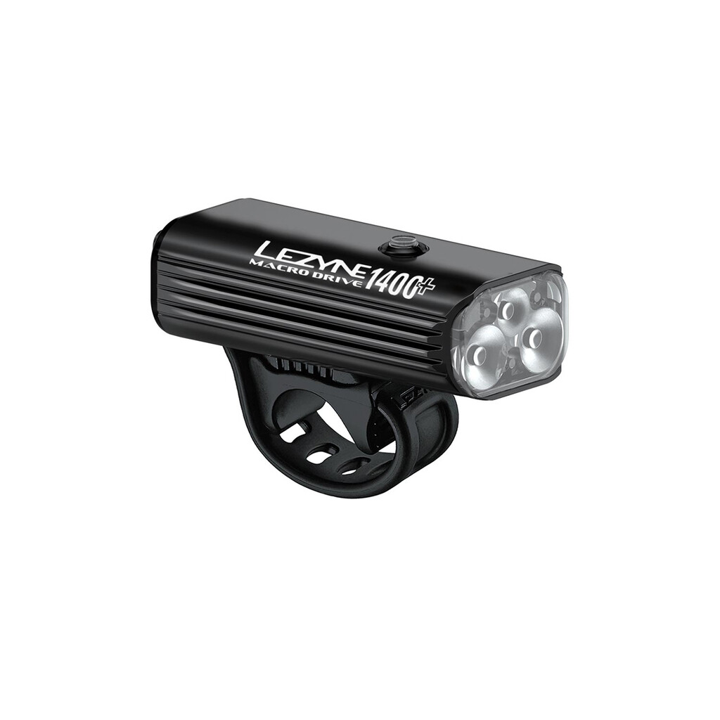 Lezyne - Macro Drive 1400+ Front - satin black