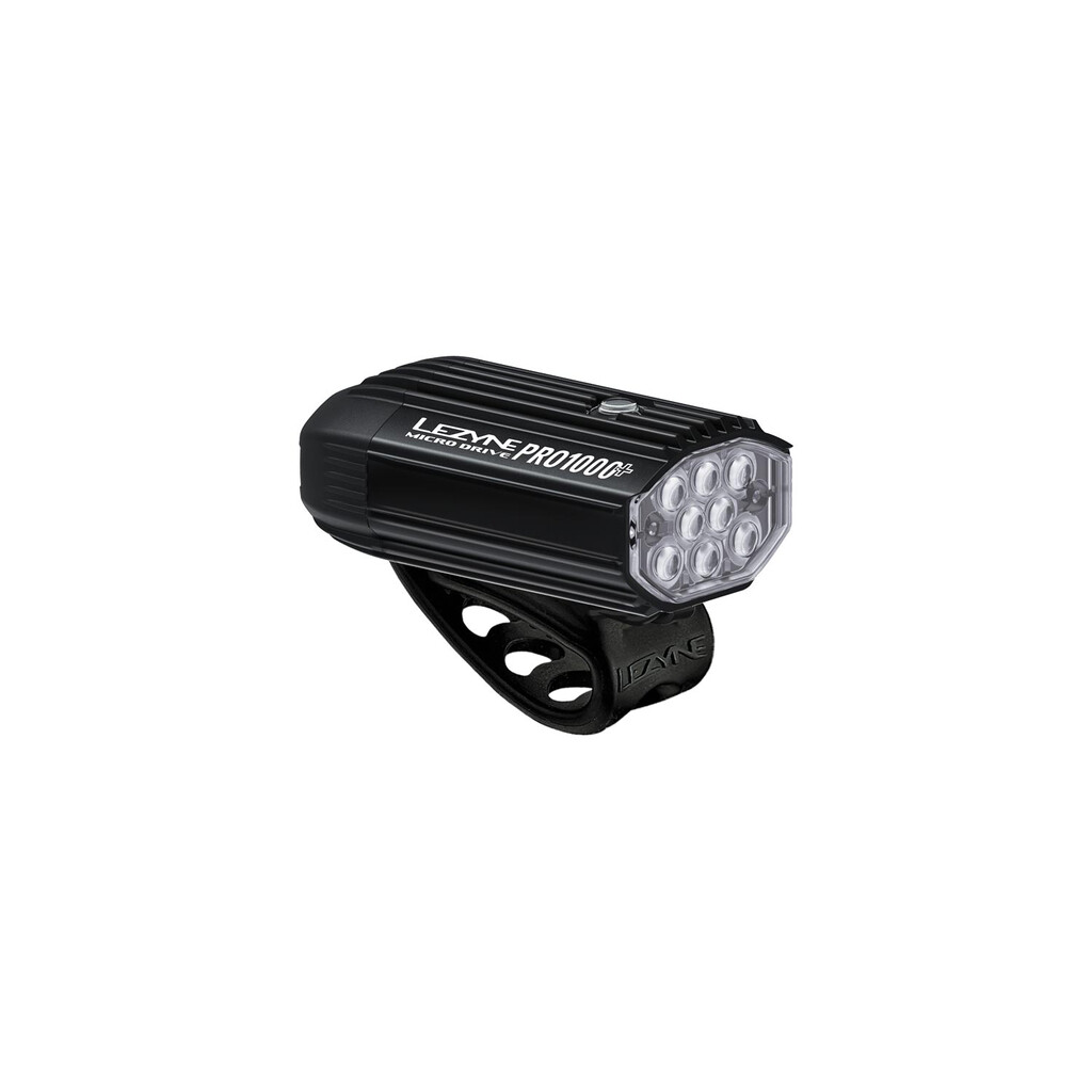 Lezyne - Micro Drive Pro 1000+ Front - satin black