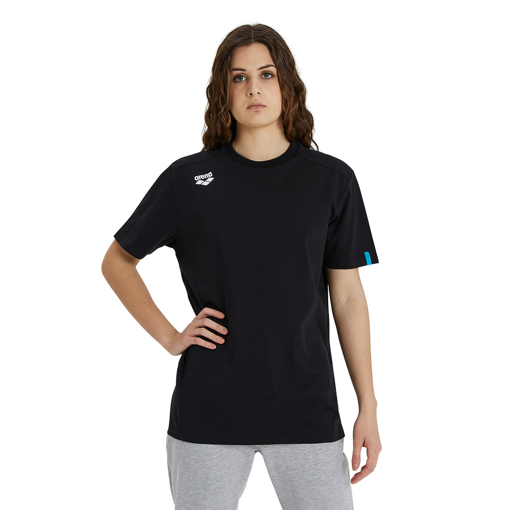 Arena - Unisex Team T-Shirt Panel - black