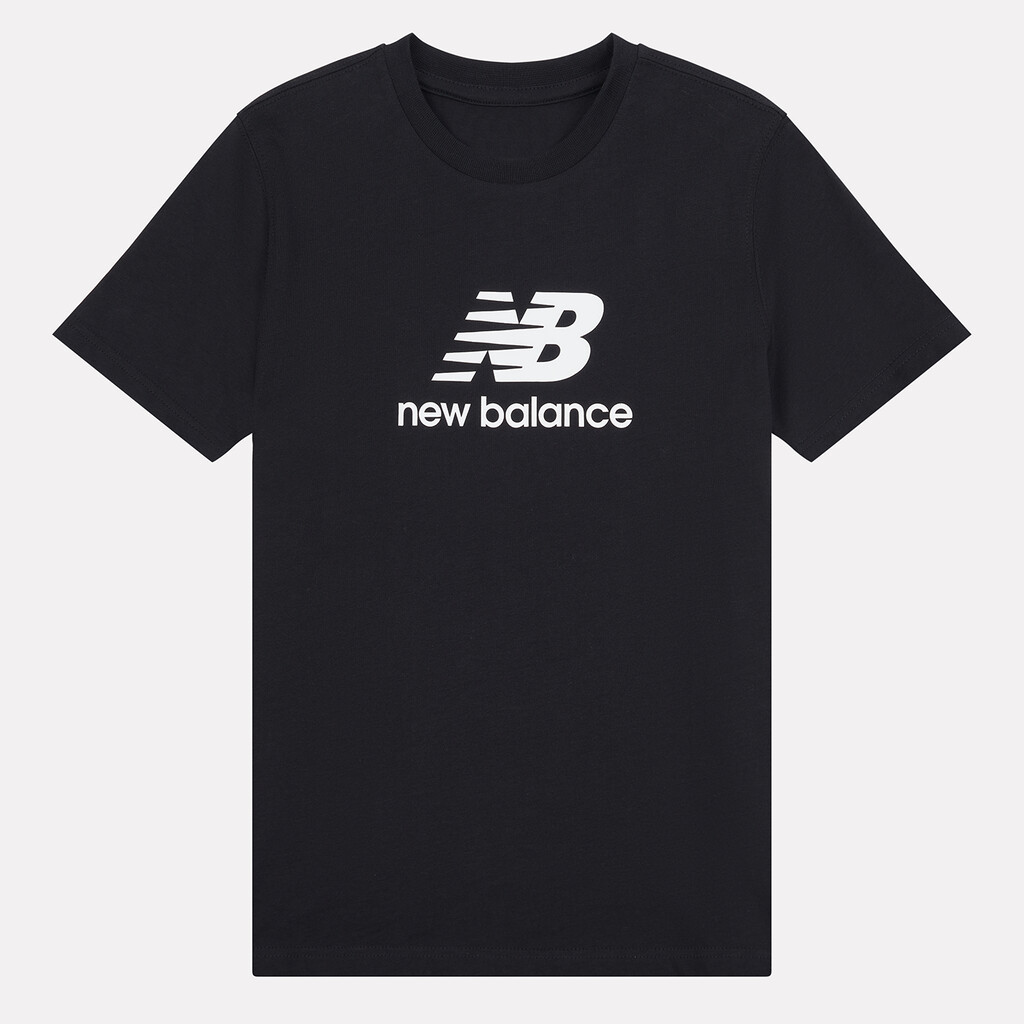 New Balance - B New Balance Jersey Stacked Logo Tee - nb caviar