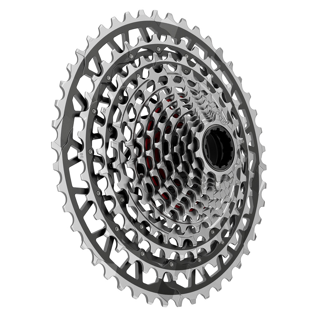 Sram - MY24 Cassette XG-1391 Red XPLR AXS 13SP	 - black/silver