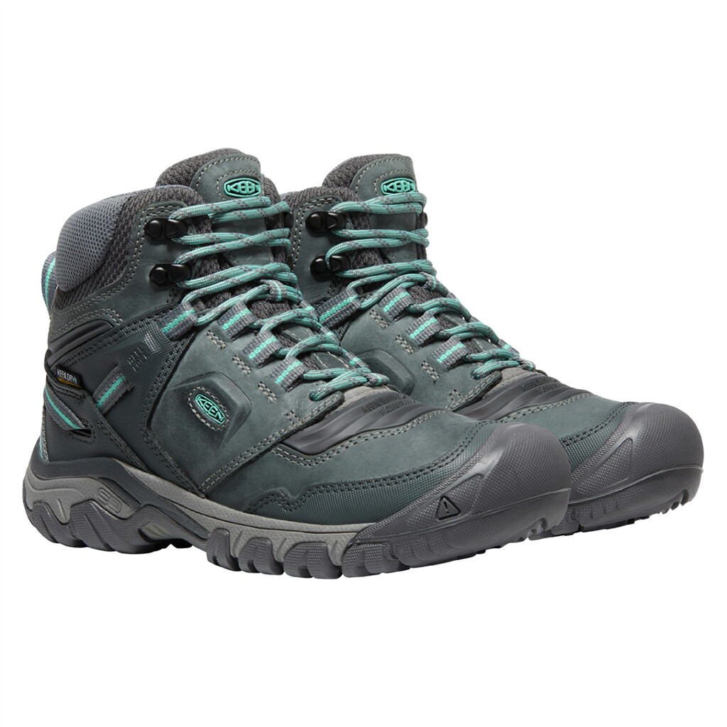 KEEN - W Ridge Flex Mid WP - steel grey/porcelain