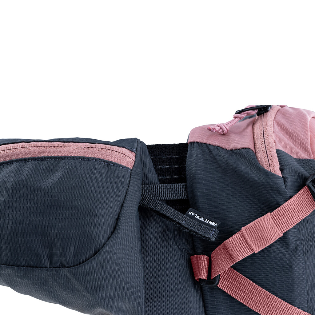 Evoc - Hip Pack Pro 3L + 1.5L Bladder - dusty pink/carbon grey