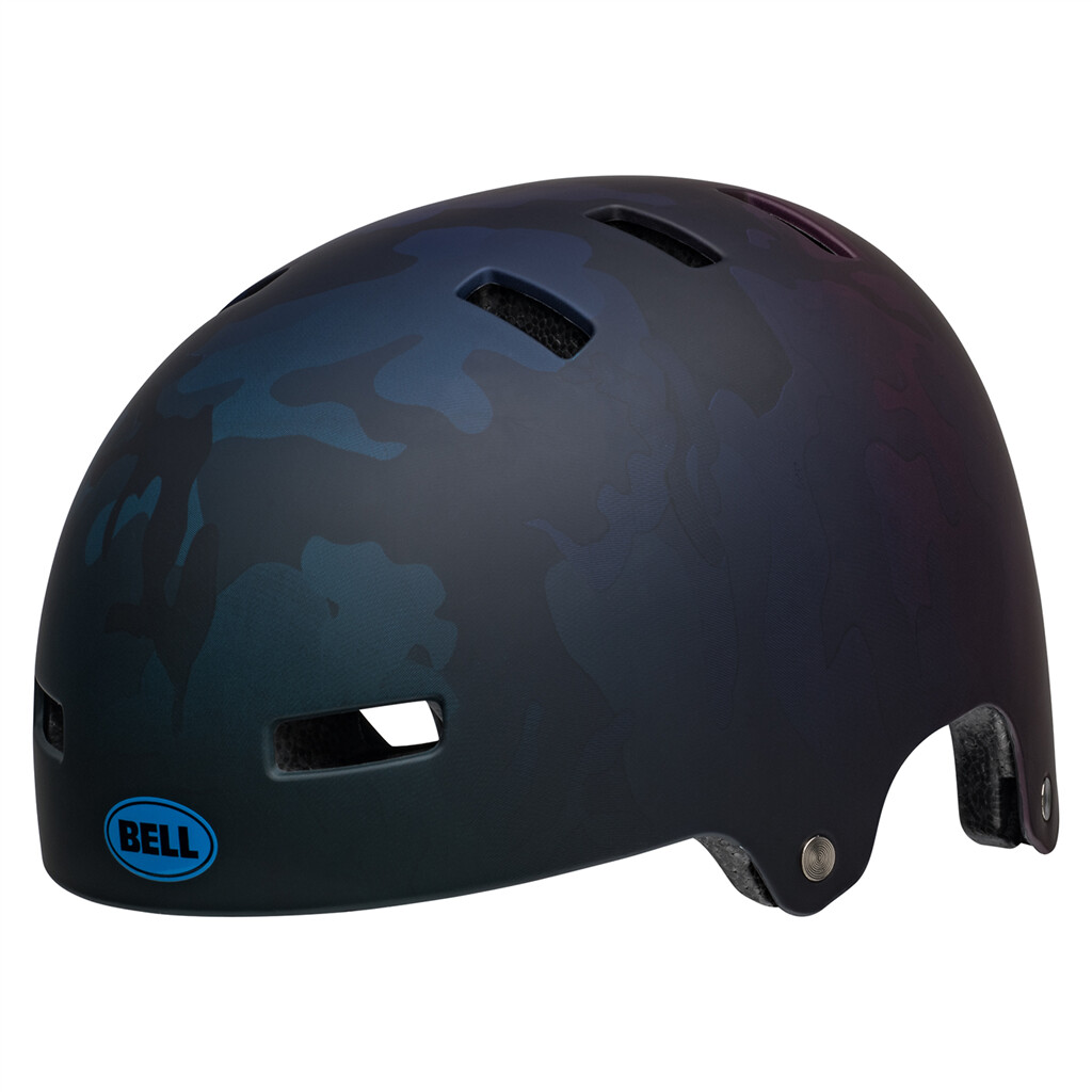 Bell - Span Helmet - matte black/blue camo