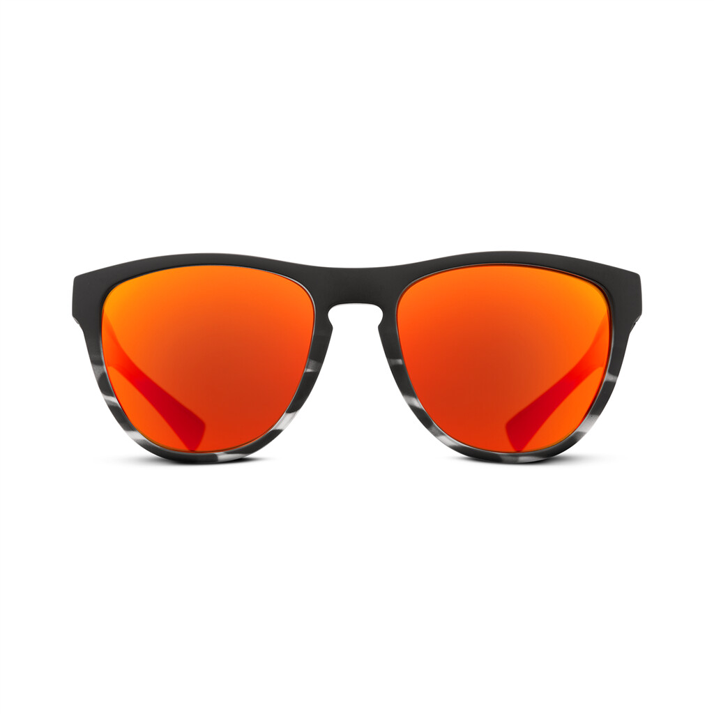 Giro Eyewear - Mills Sunglasses - matte black/tortoise fade;vivid ember S2 - one size