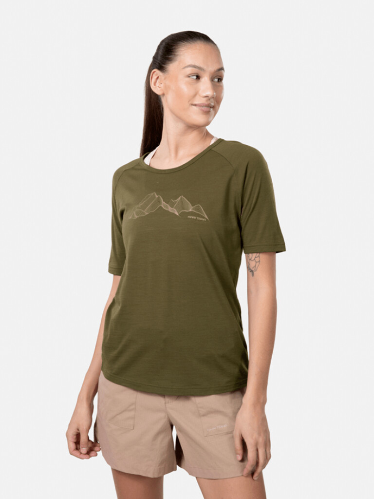 Kari Traa - Ane Short Sleeve - spruce