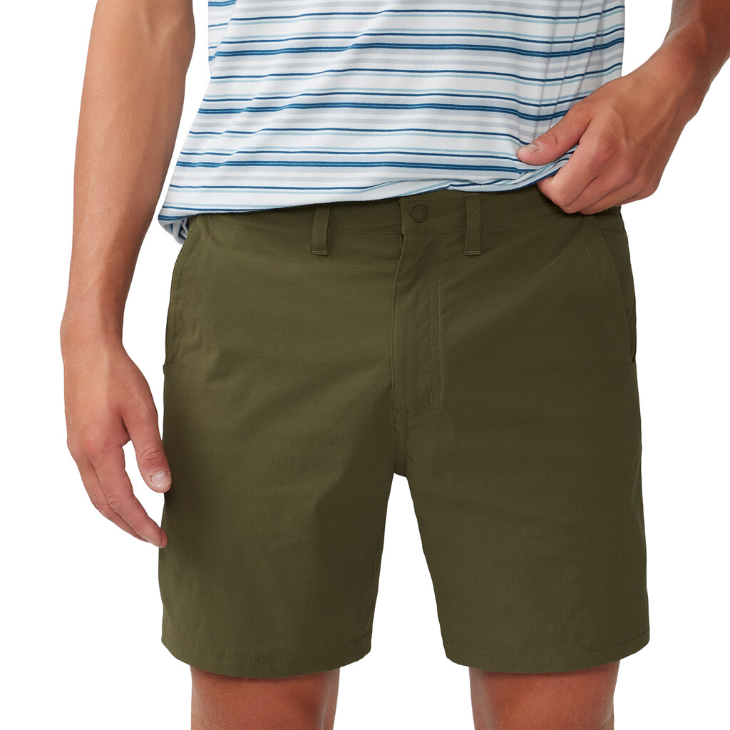 Mountain Hardwear - M Basin Trek Short - dark pine 319