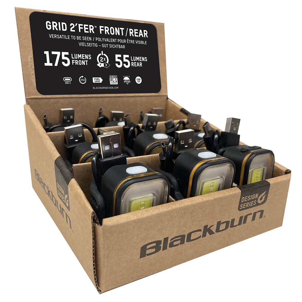 Blackburn - Grid 2Fer Light (9) PDQ - black
