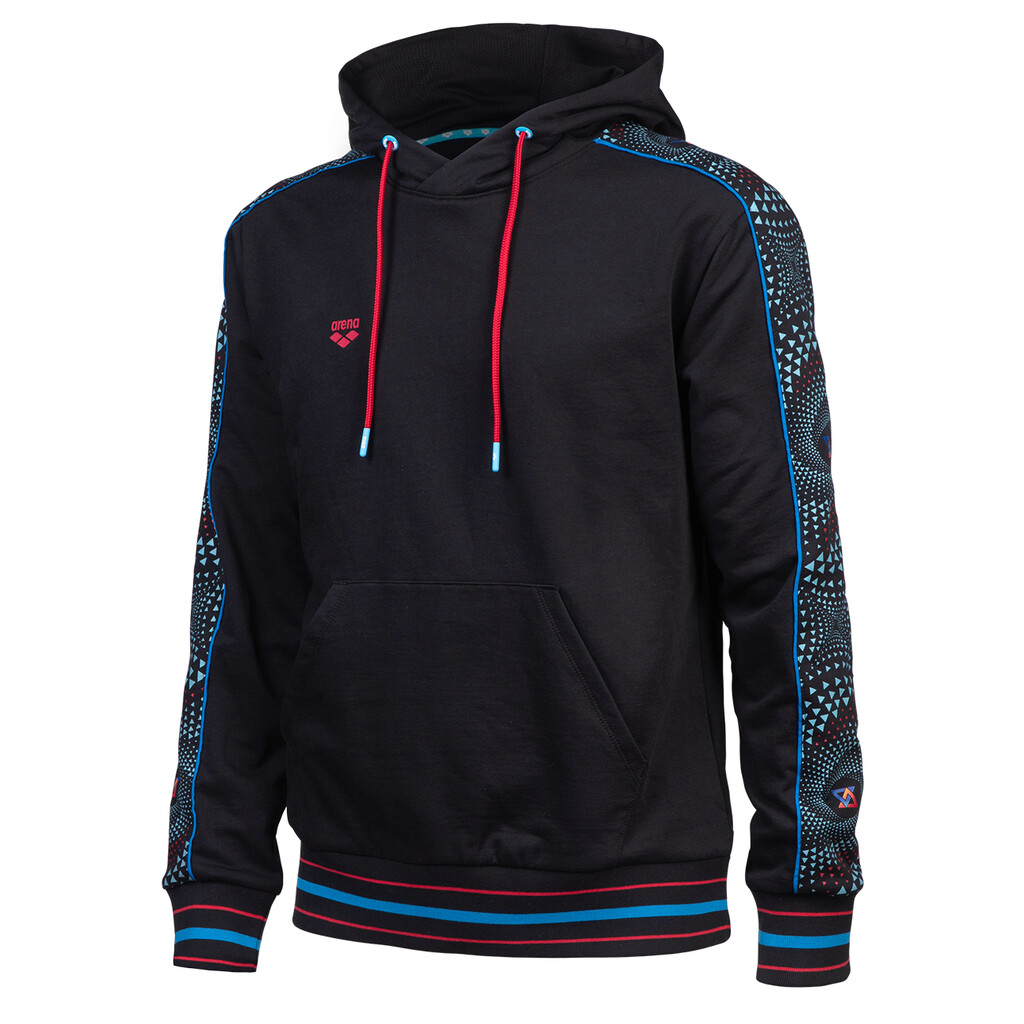 Arena - Arena Fireflow Hooded Sweat Inserts - black/black multi