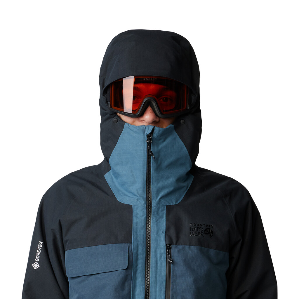 Mountain Hardwear - M Cloud Bank™ GORE-TEX Jacket - asiatic blue, montauk blue, black 444