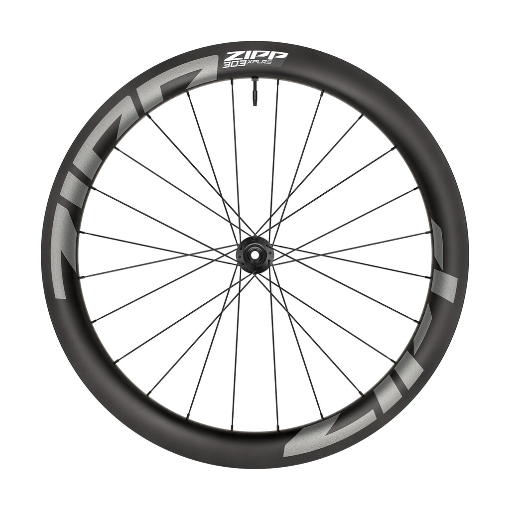 Zipp - 303 XPLR S Tubeless Disc-Brake Front Wheel	 - black carbon