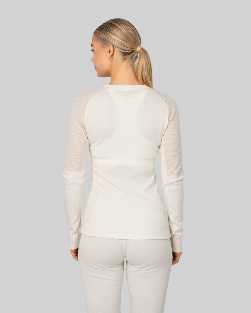 Johaug - Elevate Wool Long Sleeve - tofu white