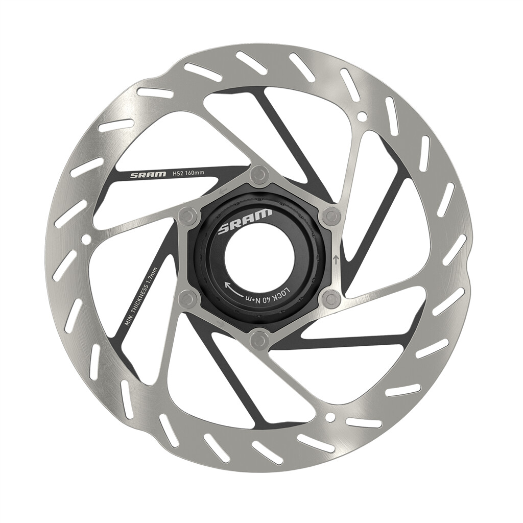 Sram - Rotor HS2 Rounded CenterLock 160mm - N/A