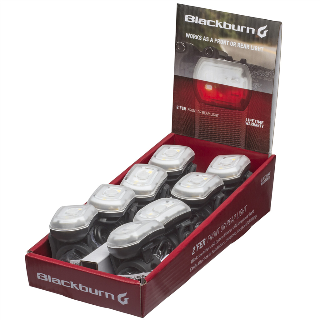 Blackburn - 2 Fer PDQ Box à 8Stk - black