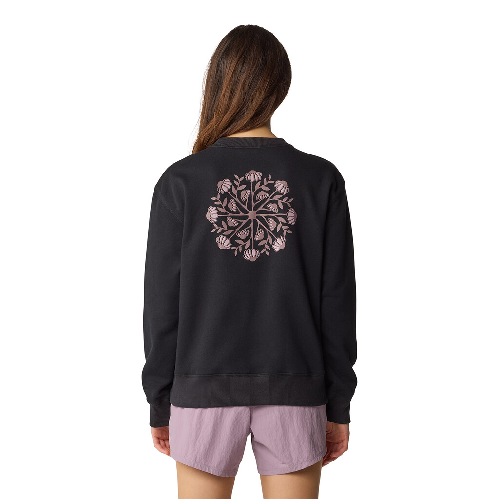 Mountain Hardwear - W Seek Floral™ Pullover Crew - black 010