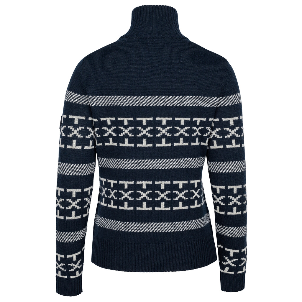 Johaug - Dalsbygda Woolmix Halfzip Sweater - dark blue