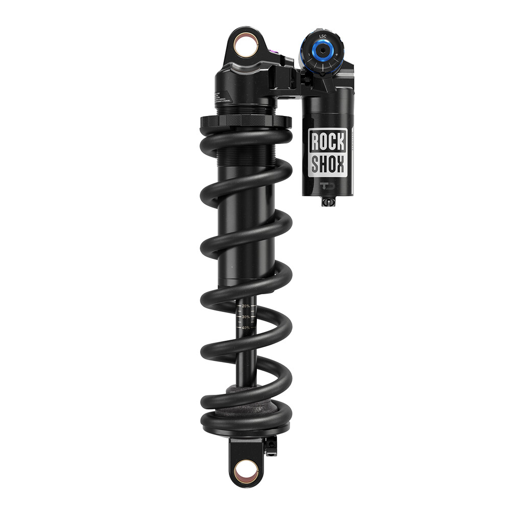 Rock Shox - Rear Shock Vivid Coil Ultimate RC2T Santa Cruz Nomad6 23+ - black