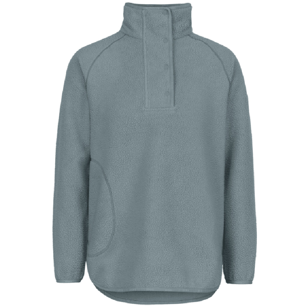 Johaug - Fusion Pile Oversized Henley - green/blue