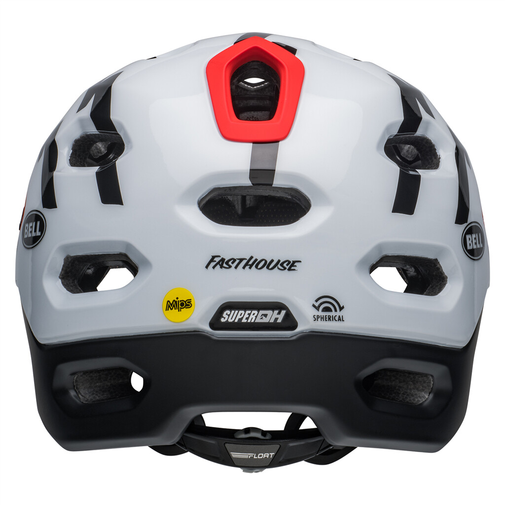 Bell - Super DH Spherical MIPS Helmet - m/g white/black fasthouse