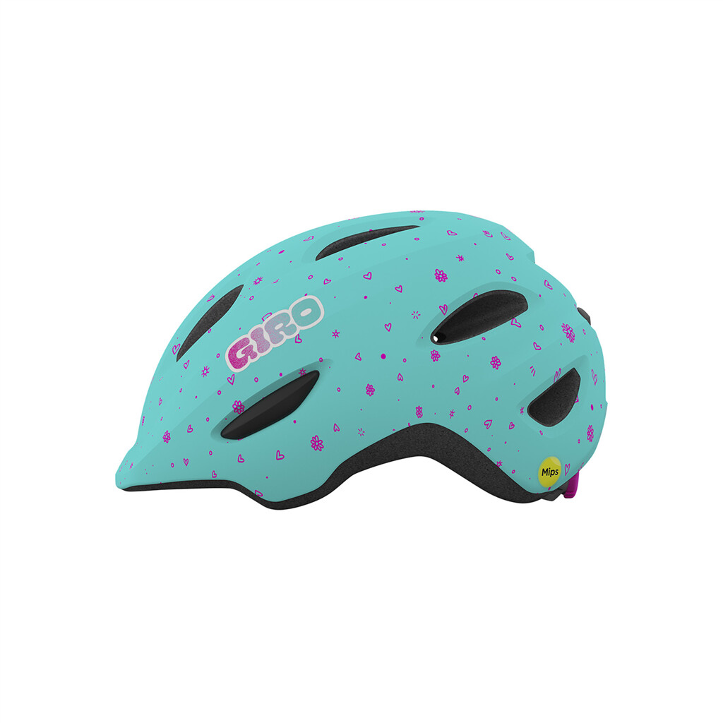 Giro Cycling - Scamp MIPS Helmet - matte screaming teal