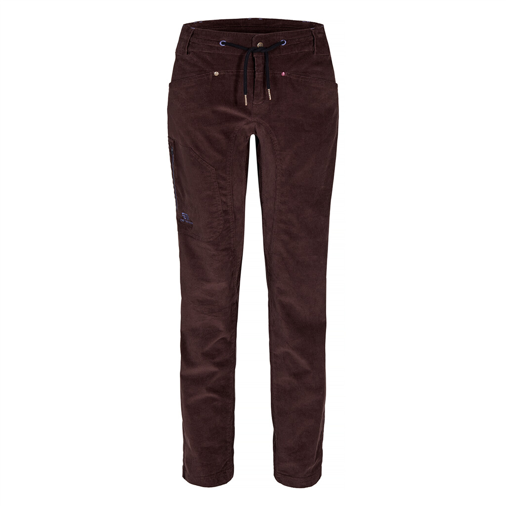 Elevenate - W Après Cord Pants - maroon brown