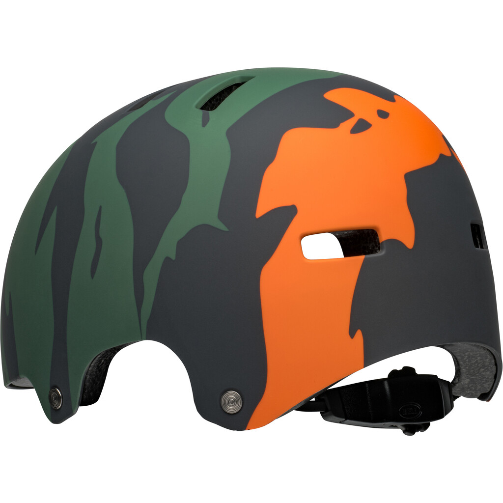 Bell - Span Helmet - matte green/orange ravine