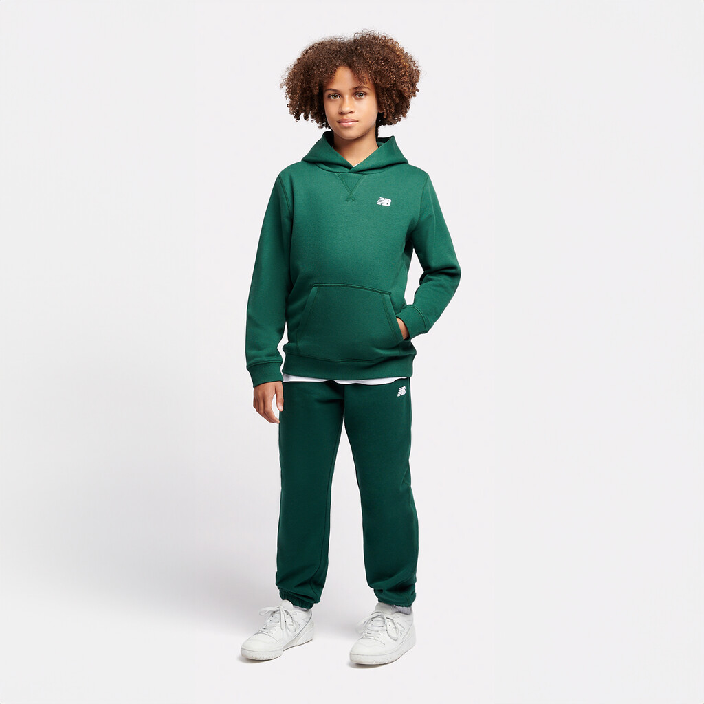 New Balance - B New Balance French Terry Small Logo Jogger - nightwatch green