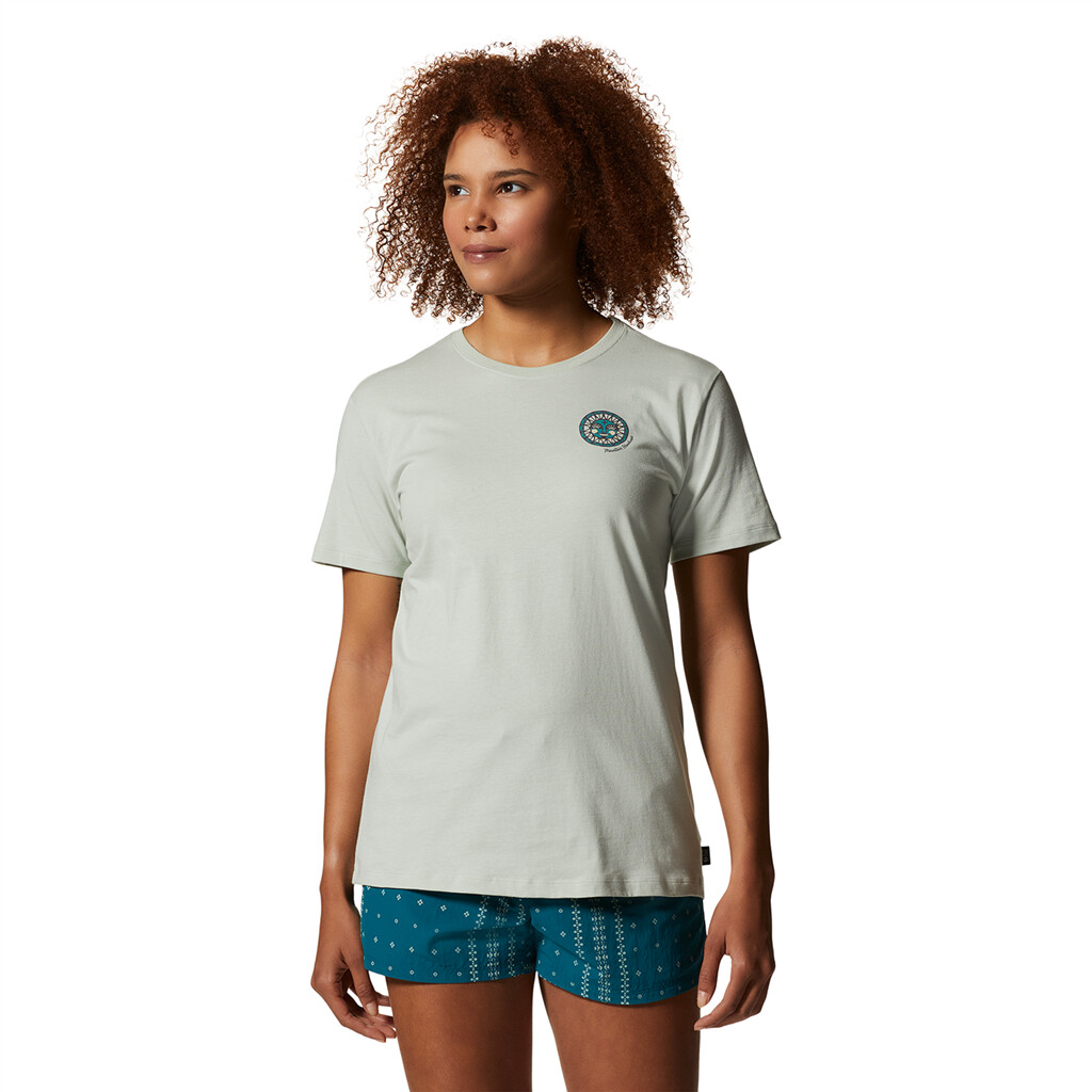 Mountain Hardwear - W Kea Earth™ Short Sleeve Tee - cactus white 384