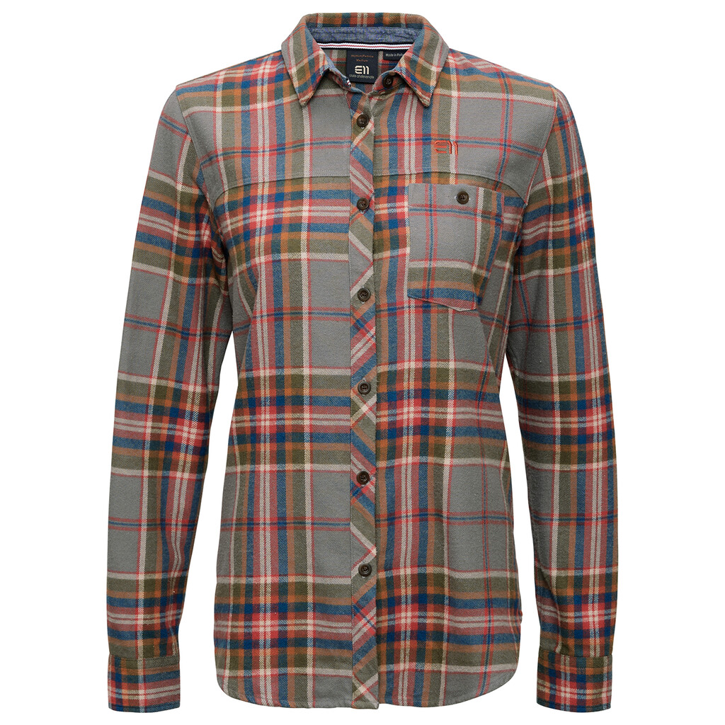 Elevenate - W Cham Shirt  - gray green