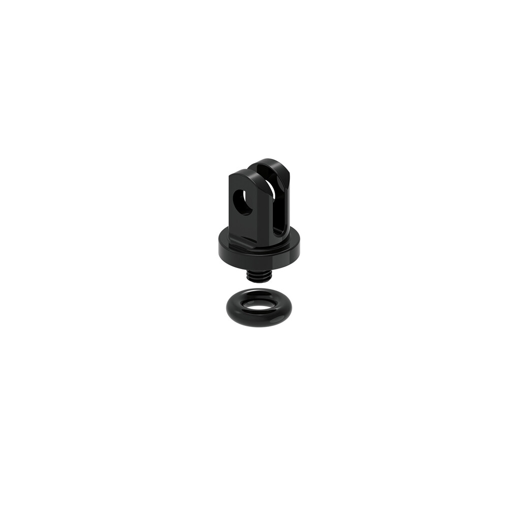 Lezyne - AL Go-Pro LED Adapter - black