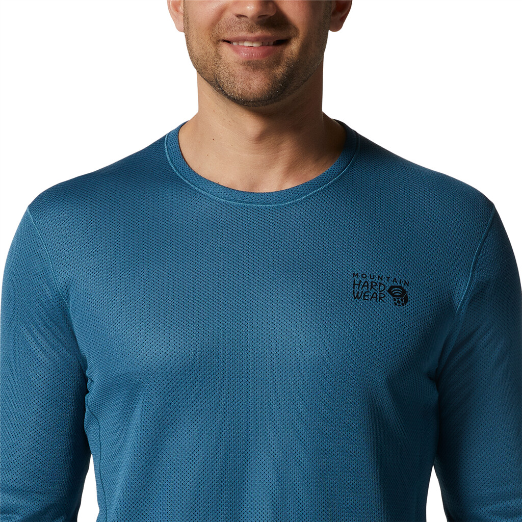 Mountain Hardwear - M AirMesh LS Crew - caspian 442