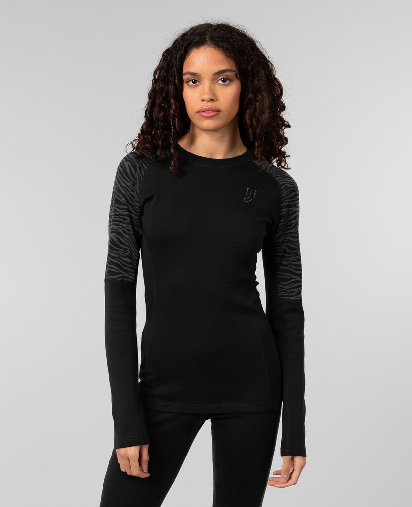 Johaug - Elevate Wool Long Sleeve - black