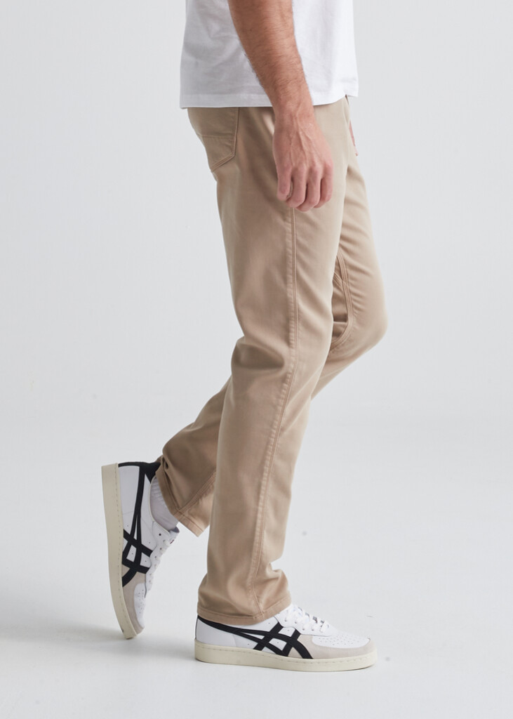 DU/ER - No Sweat Pant Relaxed - desert khaki