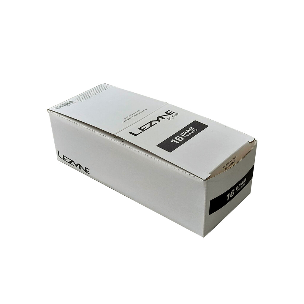 Lezyne - 16G CO2 Countertop Box - silver