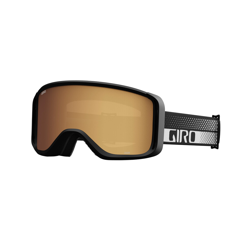 Giro Eyewear - Sagen Goggle - black/white flow;amber gold S2;+S0