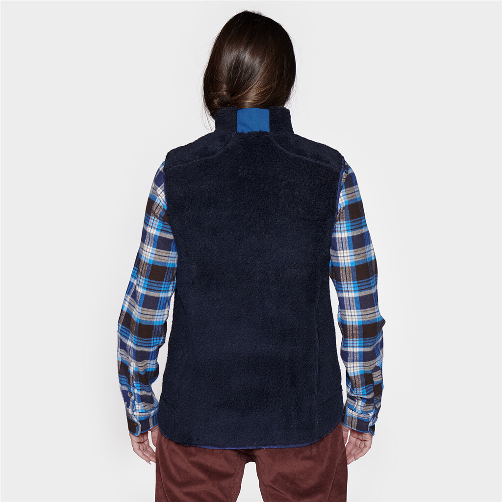 Elevenate - W Glacier Pile Vest - dark navy