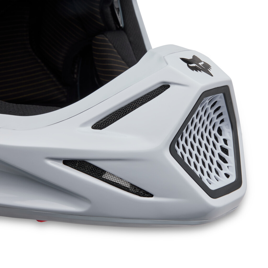 Fox Racing - V3 RS Carbon Solid Helmet - white