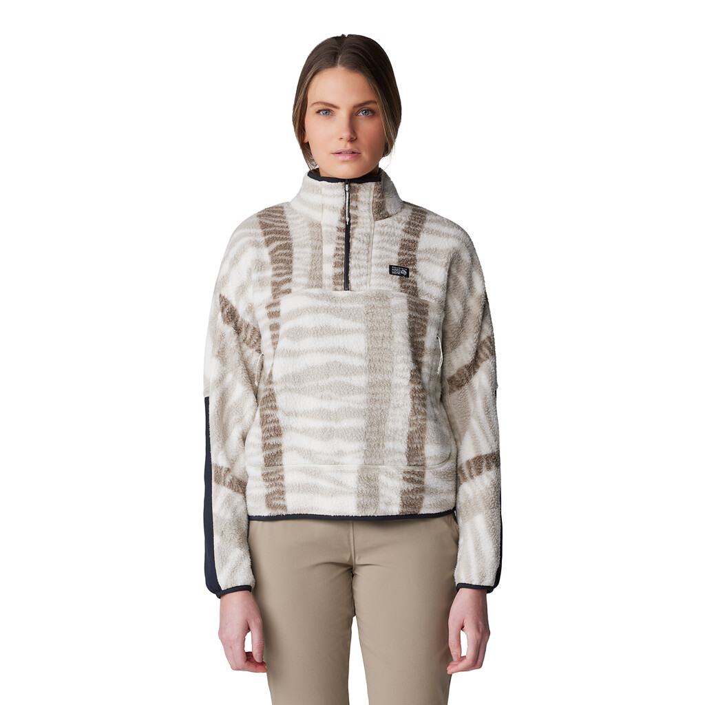 Mountain Hardwear - W HiCamp™ Printed Pullover - wild oyster ridge stripe print 285