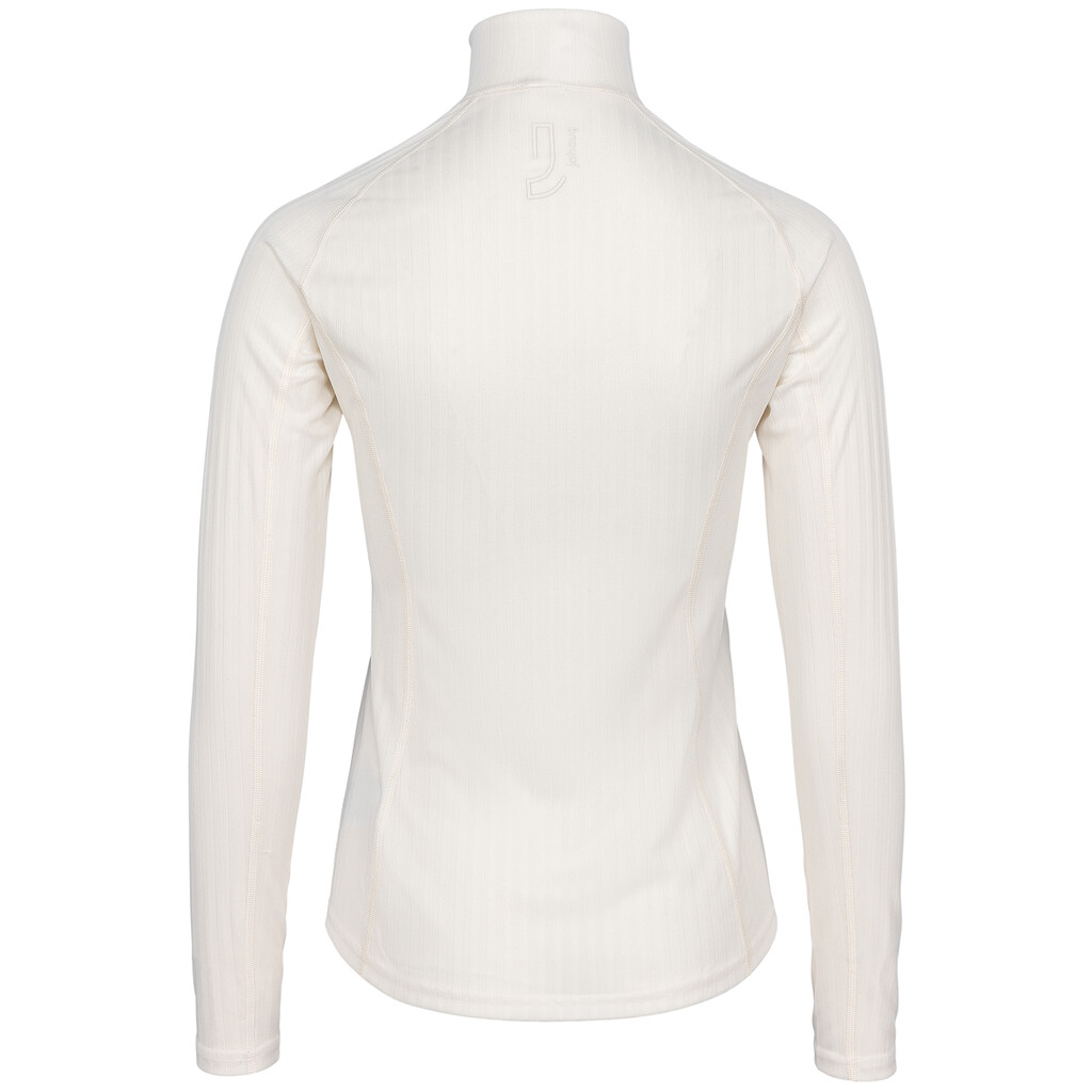 Johaug - Rib Tech Half Zip - tofu white