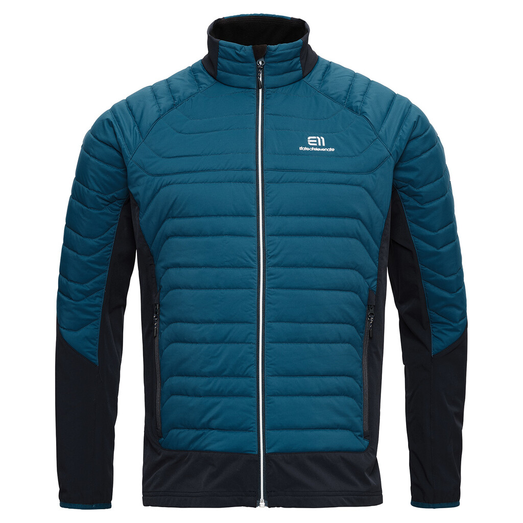 Elevenate - M Hybrid Jacket  - dark steel blue