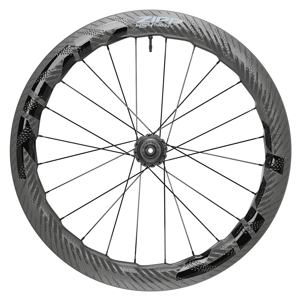 Zipp - 454 NSW Tubeless Disc-Brake Rear Wheel - black carbon - 700C/'12X142 XDR