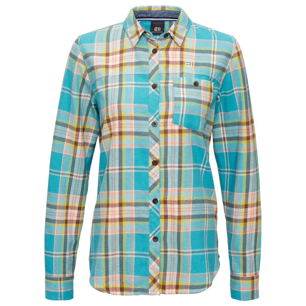 Elevenate - W Cham Shirt  - miami blue