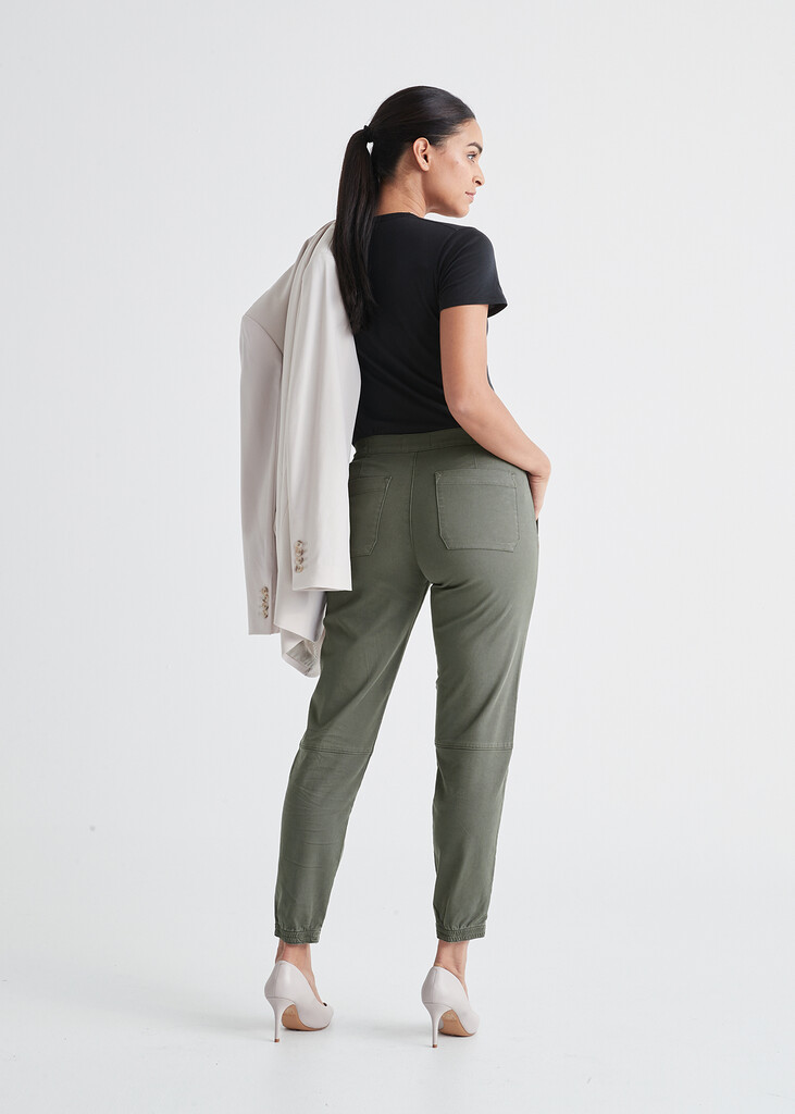 DU/ER - W Live Free High Rise Jogger - thyme