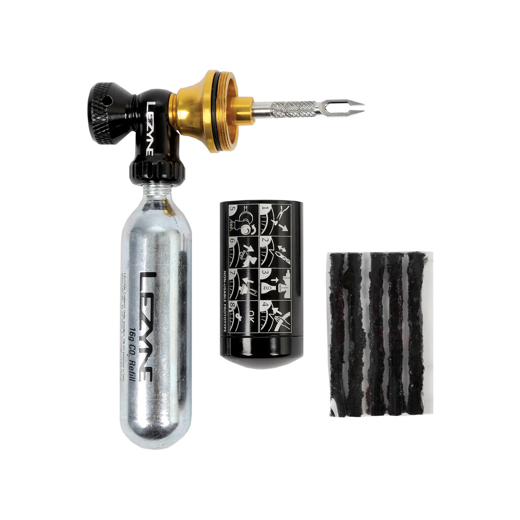 Lezyne - Tubeless Co2 Blaster - black/gold