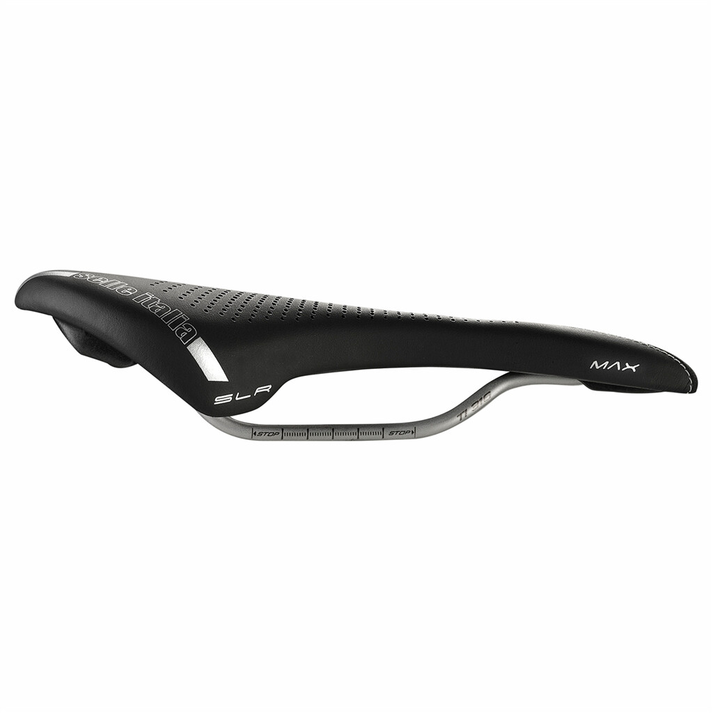 Selle Italia - Max SLR Gel TI 316 Superflow - black