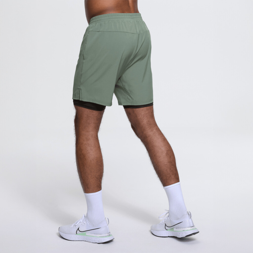 Daehlie - M Shorts Run 2 in 1 - dark forest