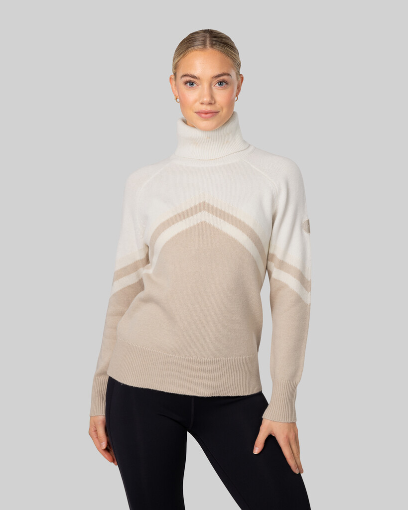 Johaug - Alpine Woolmix Rollerneck - beige