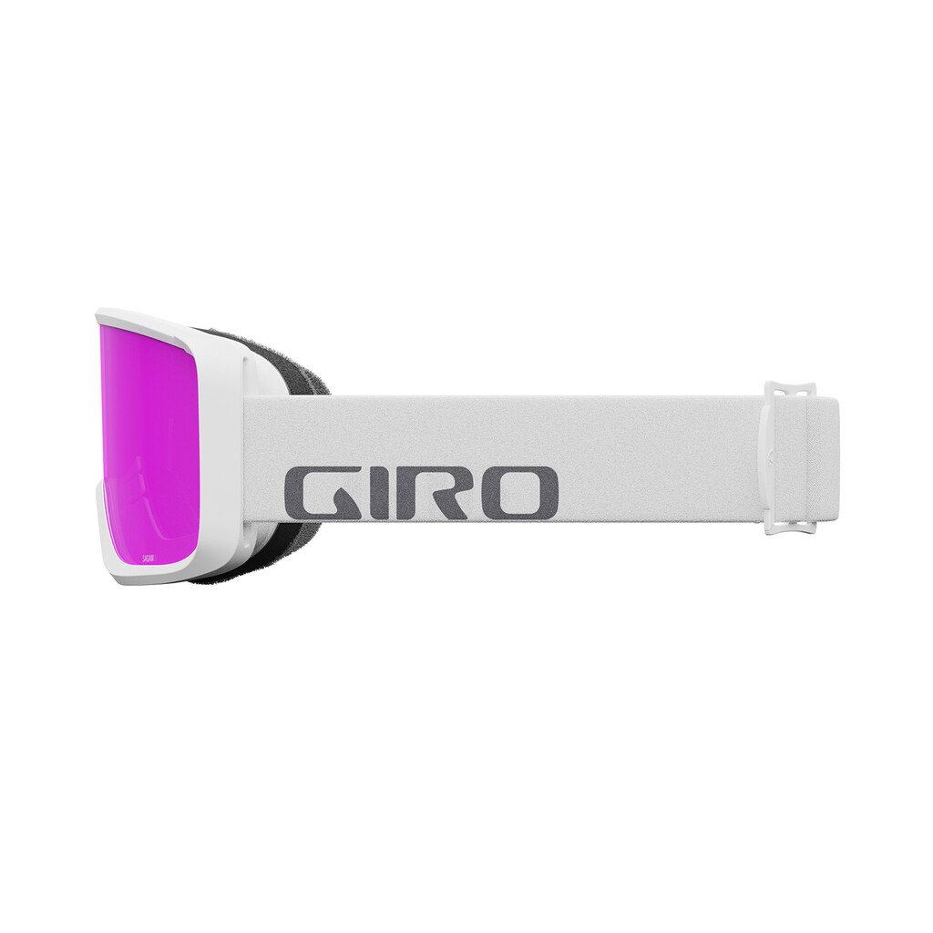 Giro Eyewear - Sagen Goggle - white wordmark amber pink S2;+S0