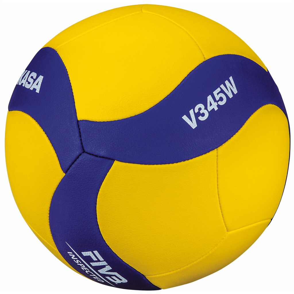 Mikasa - Volleyball V345W - yellow/royal